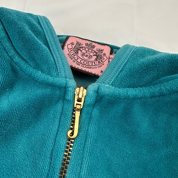 Juicy Couture Ombré Velour Track Jacket - Picture 2 of 7